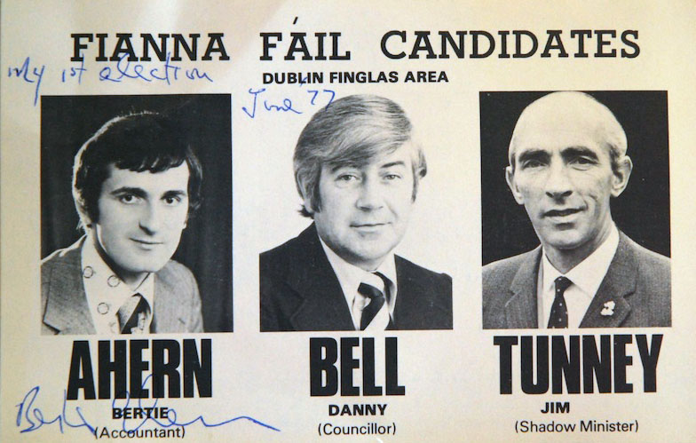 Bertie Ahern election leaflet
