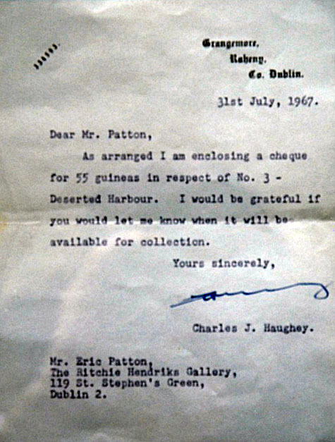 Haughey letter