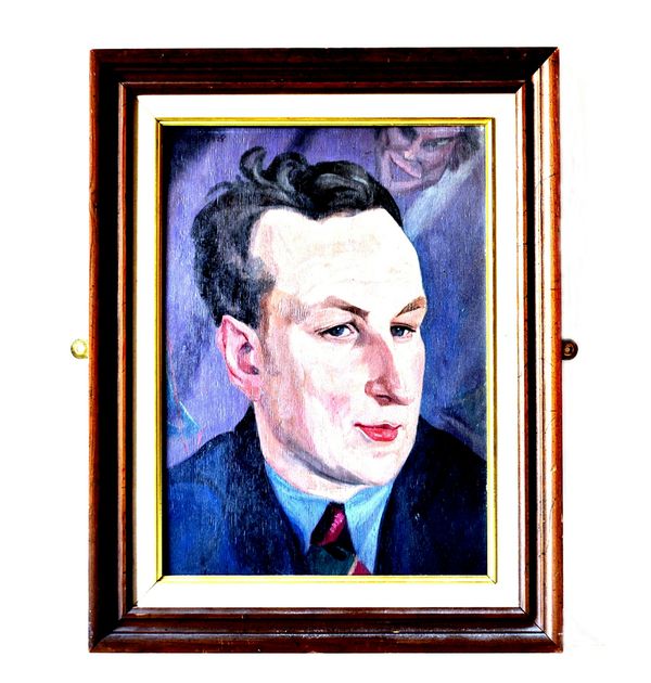 Hilton Edwards by Harry Kernoff, 1928 Hilton Edwards by Harry Kernoff