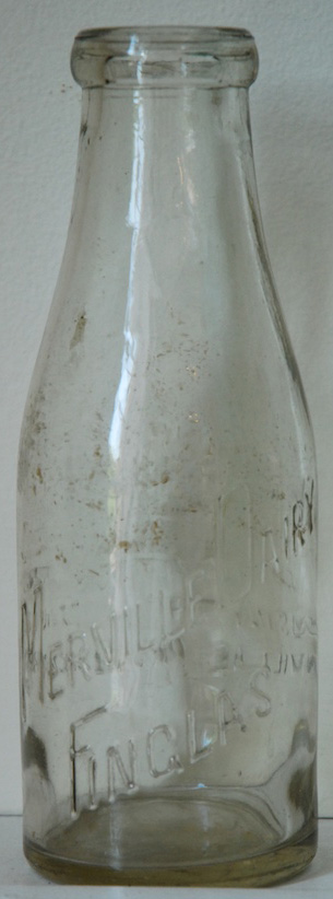 Merville dairy milk bottle