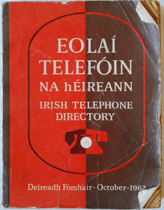 Telephone directory 1962
